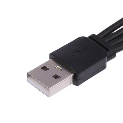 20 см 4 в 1 USB C зарядный кабель 4 порта USB разветвитель зарядный кабель разъем типа C для мобильных телефонов смартфонов планшетов