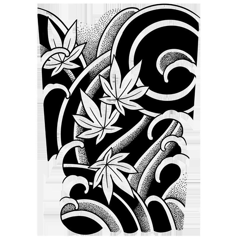 Водостойкие, долговечные наклейки-татуировки с изображением травяных цветов для мужчин и женщин — полуперманентные, неотражающие татуировки на руки и ноги