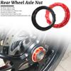 Для Ducati V4 1098 1198 1199 1299 Panigale Multistrada 1200 Diavel Streetfighter/S алюминиевая гайка оси заднего колеса мотоцикла