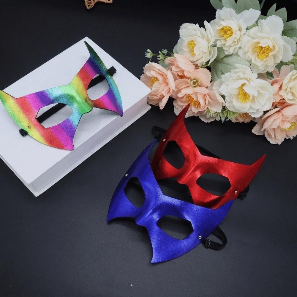Handsome Half Face Mask Gothic Style Cosplay Mask Stage Performance Venice Mask Halloween Party