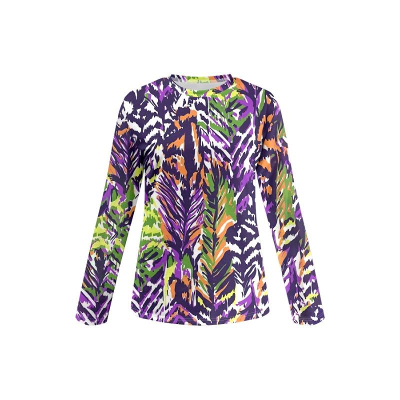 Autumn Fashion 3D Print Crew Neck Long Sleeve T-Shirt Casual Women Clothing Y2k Harajuku Female Clothing Plus Size Tops