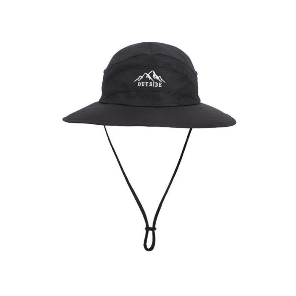 Quick-dry Folding Bucket Hat Nylon Sun Hat Casual Hiking Cap Travel