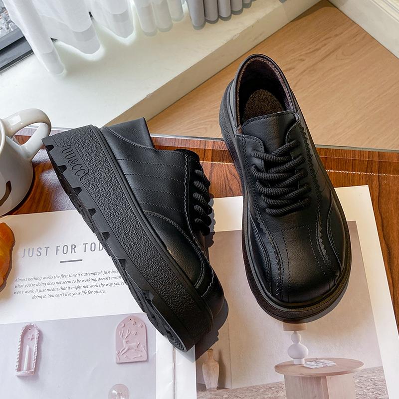 Women Large Size Thick Sole Sneakers Walking Shoes Everyday Walking and Casual Wear Commuting and Travel Daily Wear Sizes 34-41