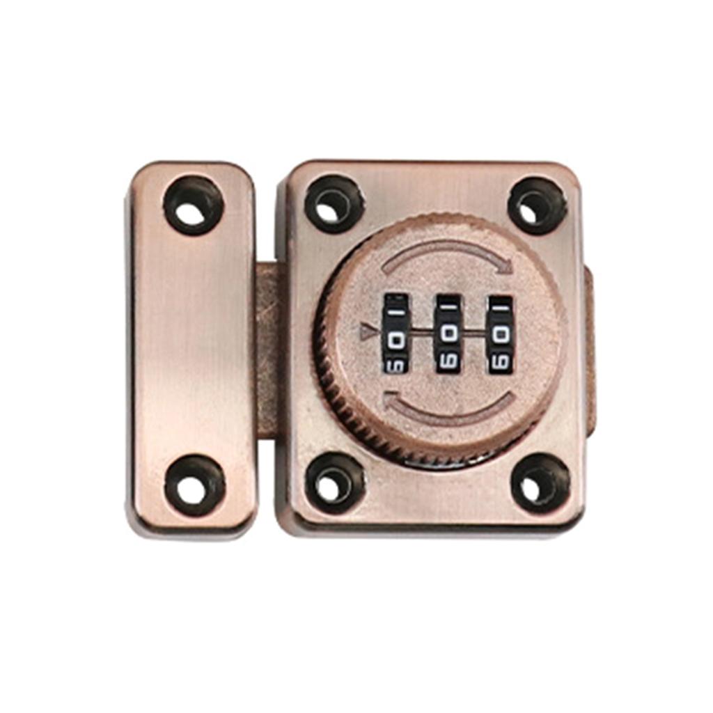 Замок для шкафа из цинкового сплава, трехзначный кодовый замок для шкафа, запирающиеся шкафчики, замок без ключа, замок с паролем, поворотные защелки