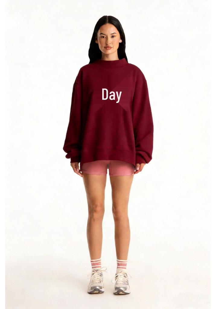 High Neck Long Sleeve Women's Hoodie - Casual, Comfortable, Trendy for Spring and Autumn