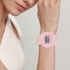 Casio BABY-G Серия Тематические Квадратные Часы Летнее Мороженое Макарон Розовый Водонепроницаемый и Ударопрочный Механизм Кварцевый Механизм Ремешок из Смолы BGD-560CR-4PR