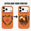Customized Photo Phone Case For iPhone 17 Pro 16e 16 15 14 Pro Max 13 12 Pro 11 Air Love Heart Frame DIY Design TPU Back Cover