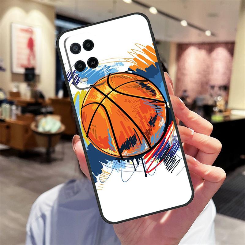 Чехол для баскетбольного мяча для Oppo A94 A74 A54 A18 A38 A58 A78 A98 A40 A60 A80 A16 A76 A96 A15 A17 A77 A57S