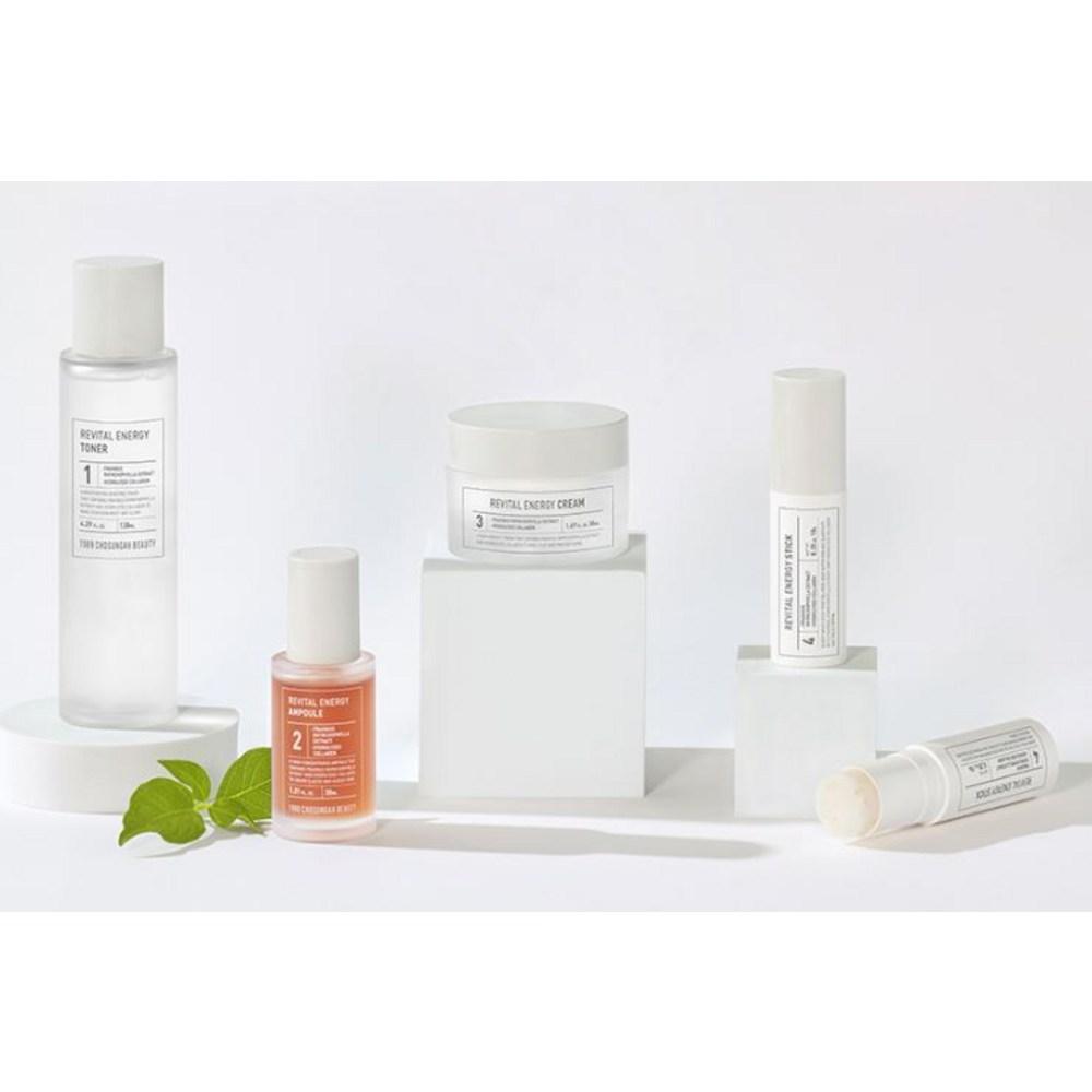 Chosungah Beauty Набор из 4 средств Revital Energy для ухода за кожей, 1 набор