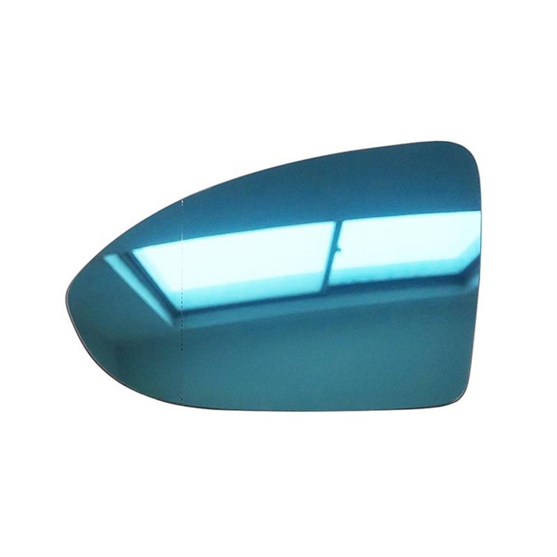 Side Mirror Glass For VW Golf 7 MK7 GTI R-line Touran 2016- Jetta MK7 US Model - Heated Blue Rearview Mirror Lens