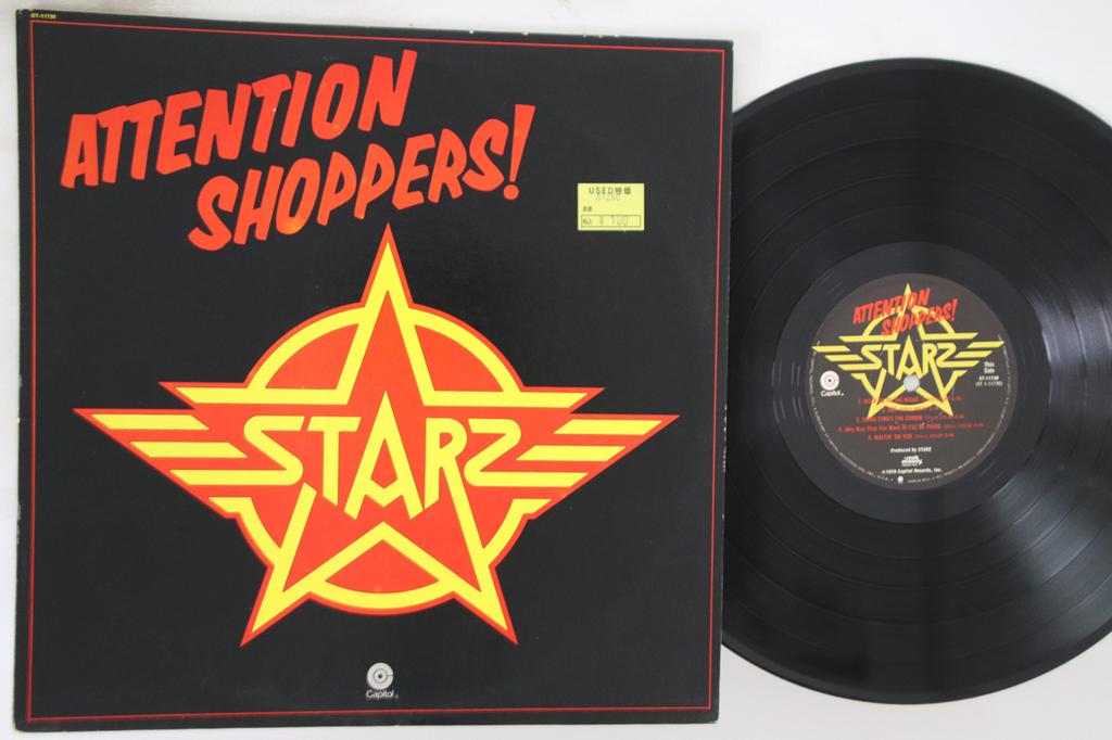 LP Пластинка STARZ - Внимание покупателям ST11730 CAPITOL 1978 США Рок Б/У