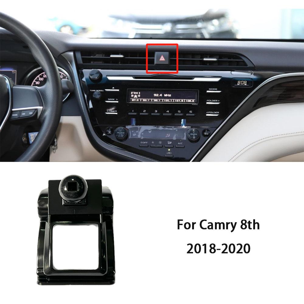 Для Toyota Подставка-держатель для телефона База Крепление RAV4 CAMRY COROLLA CH-R AlPHARD PRADO 2012 2013 2014 2015 2016 2017 2018 2019 2020 2021