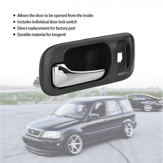 Ide Door Dark Handle Left Gray Front CRV Fit Honda 1997-01 95-98 Odyssey