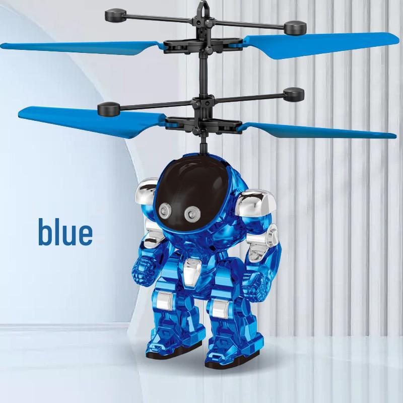 Gesture-Controlled Induction Flying Mecha Warrior Robot Toy for Kids