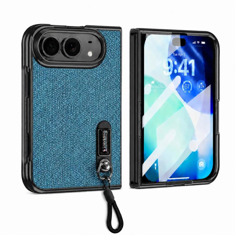 Invisible Holder Integrated Film Phone Case with Wrist Strap