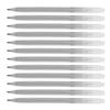 12 Pcs Highlighter Pastel Light Fast Water Fast Colored Hand Drawn Note Taking MarkerSilver