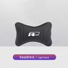 1Pcs Car Seat Headrest/Lumbar Auto Logo Neck Pillow For VW GTI Polo Passat B6 B7 Golf MK7 Tiguan Jetta Beetle Arteon CC Hub Cap zj6