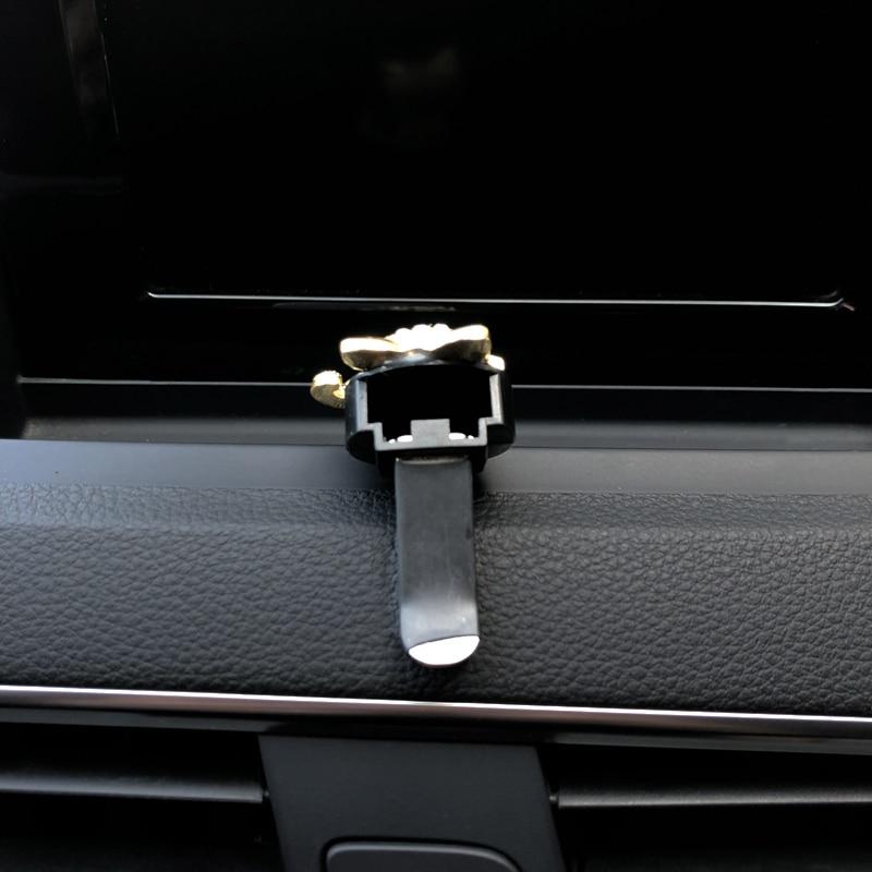 Милый котенок, моделирование, автомобильный зажим для ароматерапии, автомобильный зажим для освежителя воздуха, украшение для автомобильного кондиционера