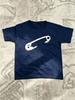 2000sStyle TShirt With Pin PrintCasual Unisex ShortSleeved Retro Streetwear Y2k Grunge Style Trendy Top