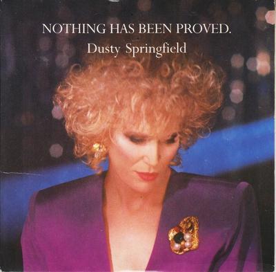 7-дюймовая пластинка DUSTY SPRINGFIELD Nothing Has Been Proved R6207 Parlophone 1989 UK Танцевальная Электроника Б/у