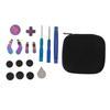 13 In 1 Metal Thumbsticks for Xbox One Elite Series 2 Controller Metal Mod 6 Swap Joysticks 4 Paddles 2 D Pads 1 Tool