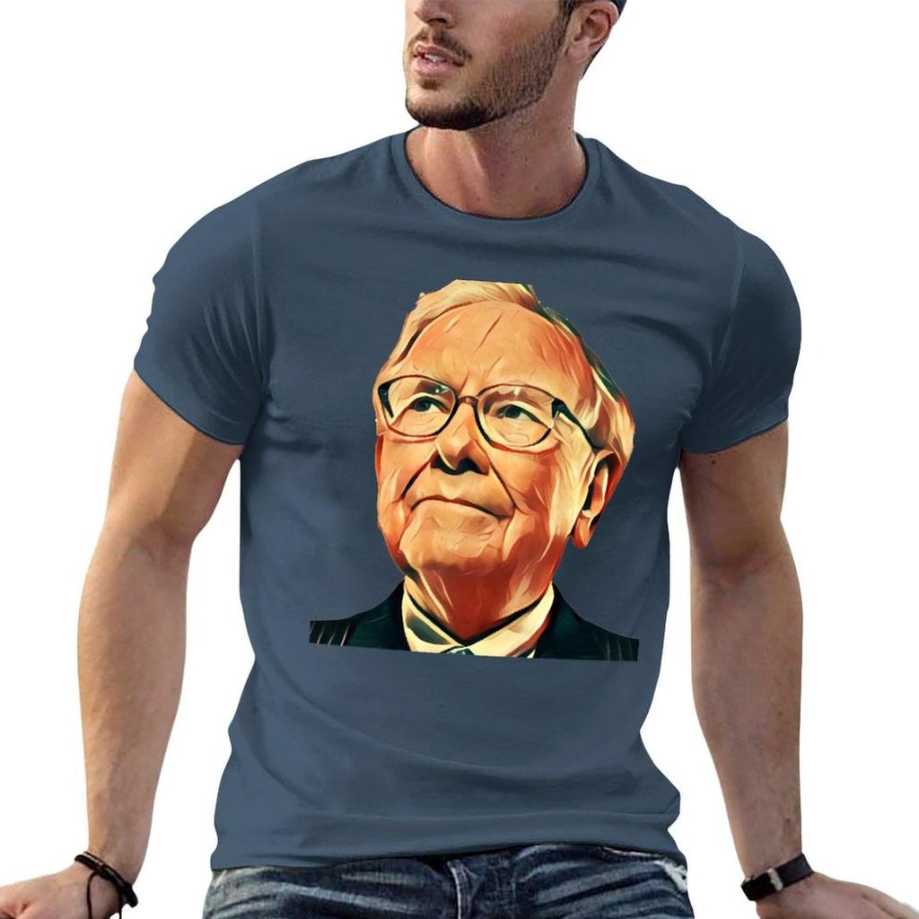 Warrenbuffett Tshirt Athletic Fit Sports Short Sleeve Top