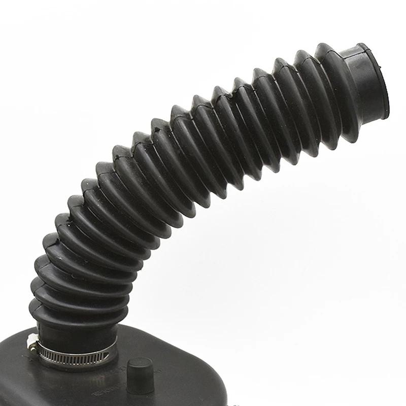 Автобайк Патрубок воздушного фильтра Черный Забор холодного воздуха Выхлопная труба Защитная крышка