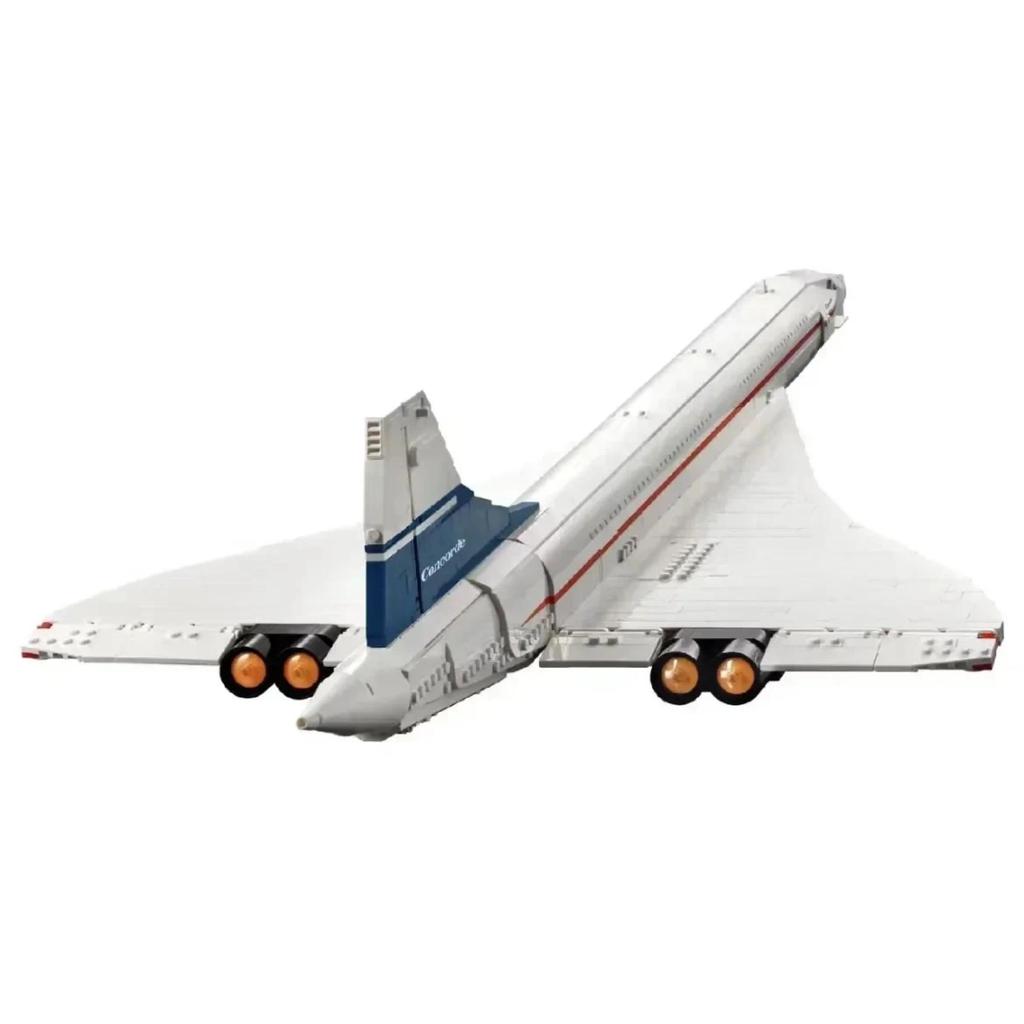 10318 Конструкторы Concorde Airbus, техническая модель самолета 105 см, кирпичи, развивающие игрушки для детей, рождественские подарки