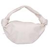 Bottega Veneta Smooth Calfskin Double Knot Handle Bag Handbag whiteUsed