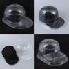 Curved Brim PVC Hat Storage Box Transparent Hat Display Case Gifts Cap Organizer Box