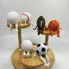 Креативная 3D-печатная фигурка спортивного мяча, подвижная, уникальное настольное украшение, детская игрушка, Баскетбольный, Боулинг, Софтбол, Настольное украшение, Детская игрушка