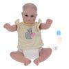 48 см / 18,9 дюймов Девочка Кукла Имитация Реалистичная Мягкая Кукла Малыша Набор Бутылочка Для Кормления Соска