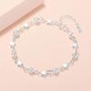 Korean Silver Color Small Star Fresh Bracelet Star Bracelets For Women Personality Round Bead Bracelet