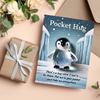 Pocket Hug Turtle Emotional Support Animal with Pocket Hug Card Positive Mini Penguin Elephant Gift for Friends Kids Coworkers