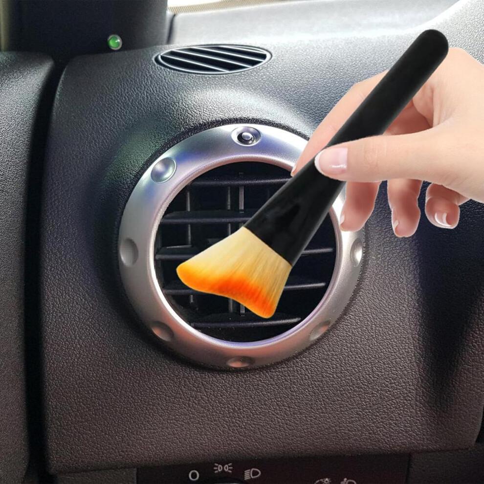 Dust Brush for Car Car Interior Dusting Brush Detailing Brush for Vehicles ScratchProof Dashboard and Electronics Cleaning
