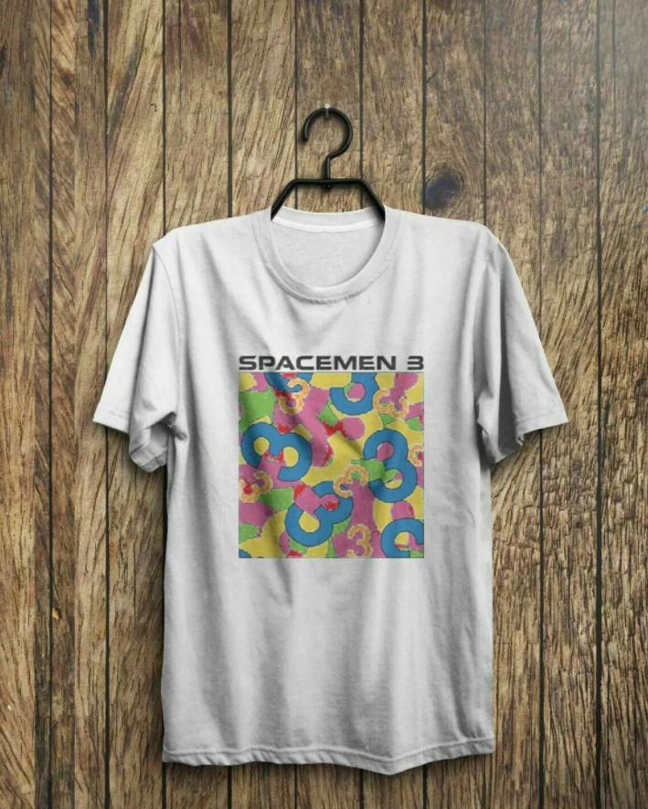 Hot Spacemen 3 RECURRING Short Sleeve Cotton White Men All size ND110 Unisex T-Shirt