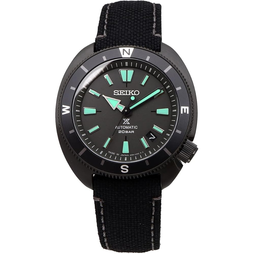 Seiko Prospex Mechanical Automatic Watch Black Series Limited Edition Sapphire Glass SRPH99 Men's Wristwatch