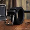 Factory Men'S Belt Embossed Leather Fashion Versatile Handmade Casual Trend Belt Pin Buckle