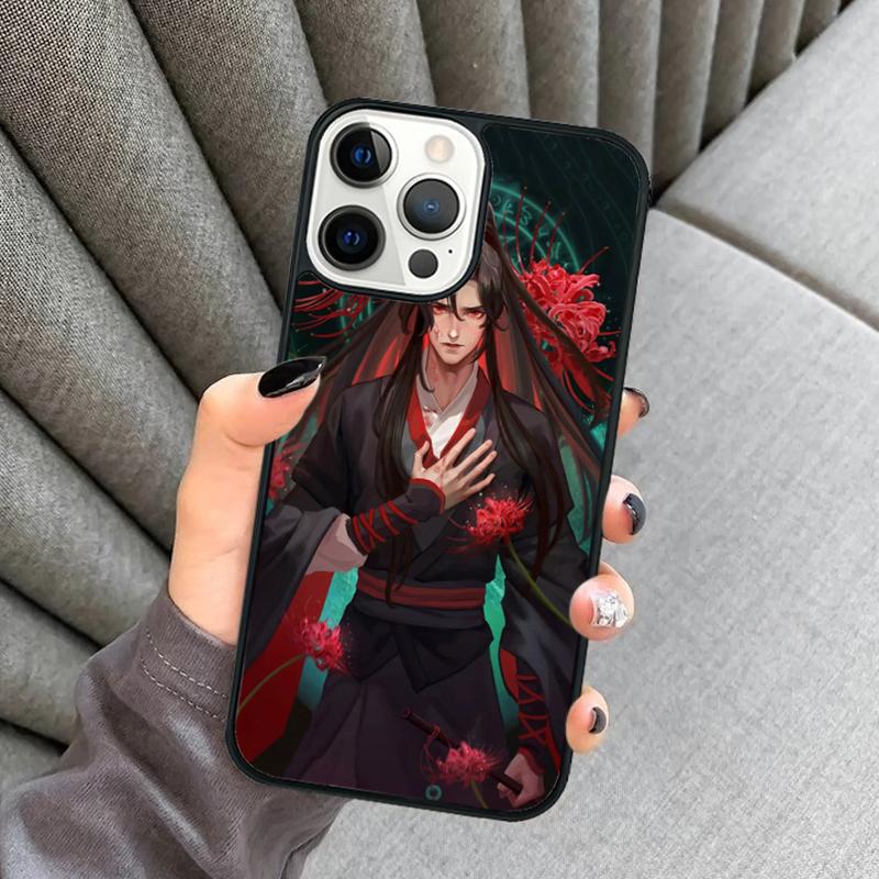 Чехол для телефона Mo Dao Zu Shi Лань Чжань Вэй Ин Для iPhone 17 Air 16 16e 15 13 14 Pro Max 11 12 Plus 2022 MAX Защитный чехол coque