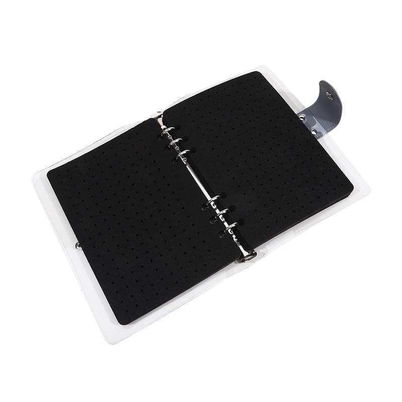 Portable Brooch Storage Book Pin Dust-proof Display Book Tray Metal Badge Collection Medal Organize Booklet