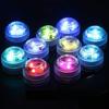 1Pc Waterproof Submersible LED Underwater Light Battery Operated RGB Night Light for Fish Tank Swimming Pool Party Lamp