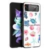 Чехол для телефона Samsung Galaxy Z Flip 3 4 5 6 7 Складной Черный Корпус Для Samsung Z Flip4 Flip5 ПК Жесткая Крышка Тема Морская Жизнь