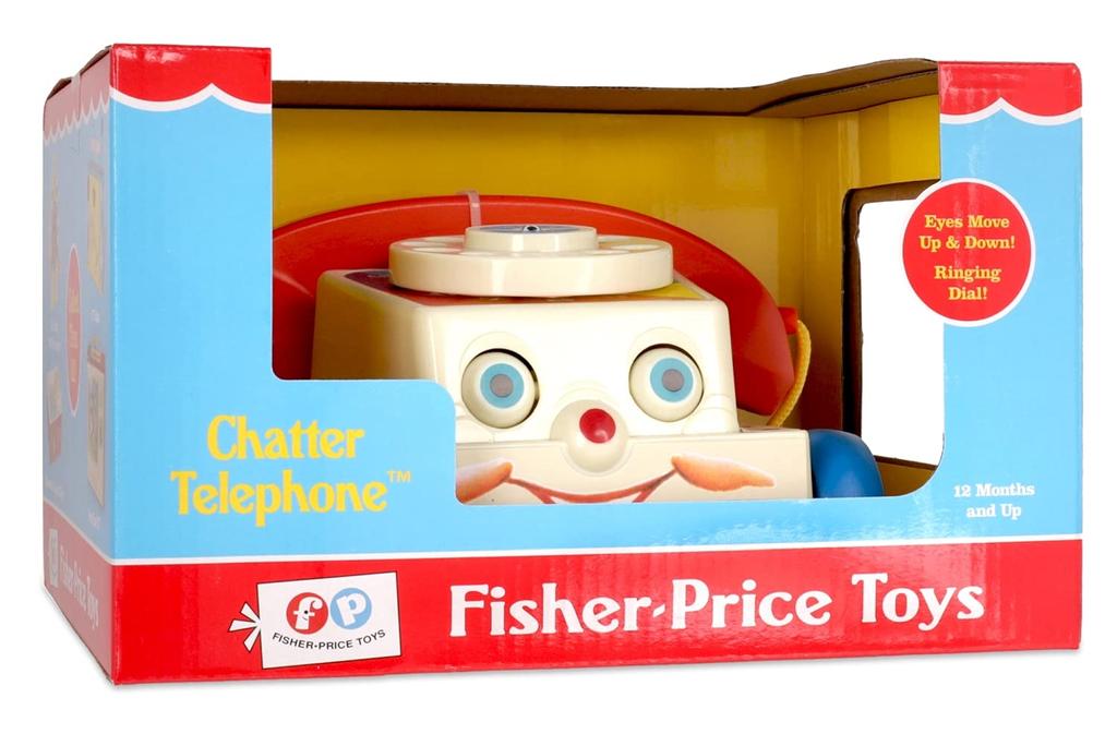 Fisher Price Классические игрушки БОЛТОВЫЙ ТЕЛЕФОН