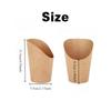 50/100PCS Disposable French Fry Cups Kraft Paper Fried Foods Fries Snacks Ice Cream Waffles Home Party Container Paper Cup