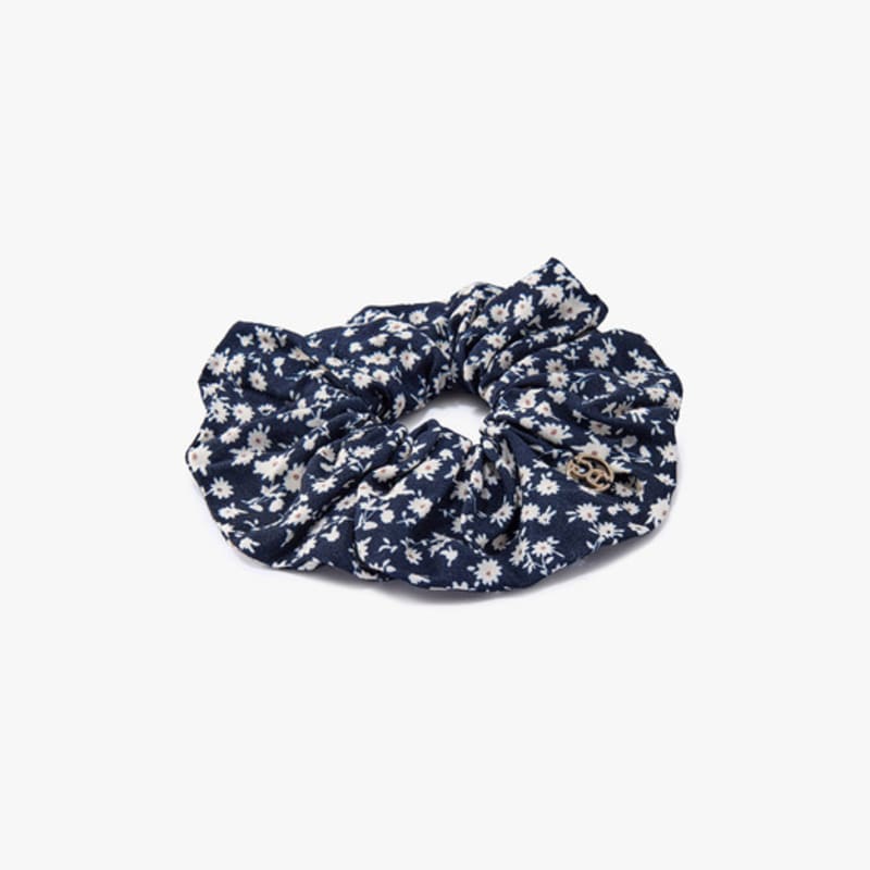 GCUT Резинка для волос из вискозы с цветочным принтом_Темно-синий 7215290401