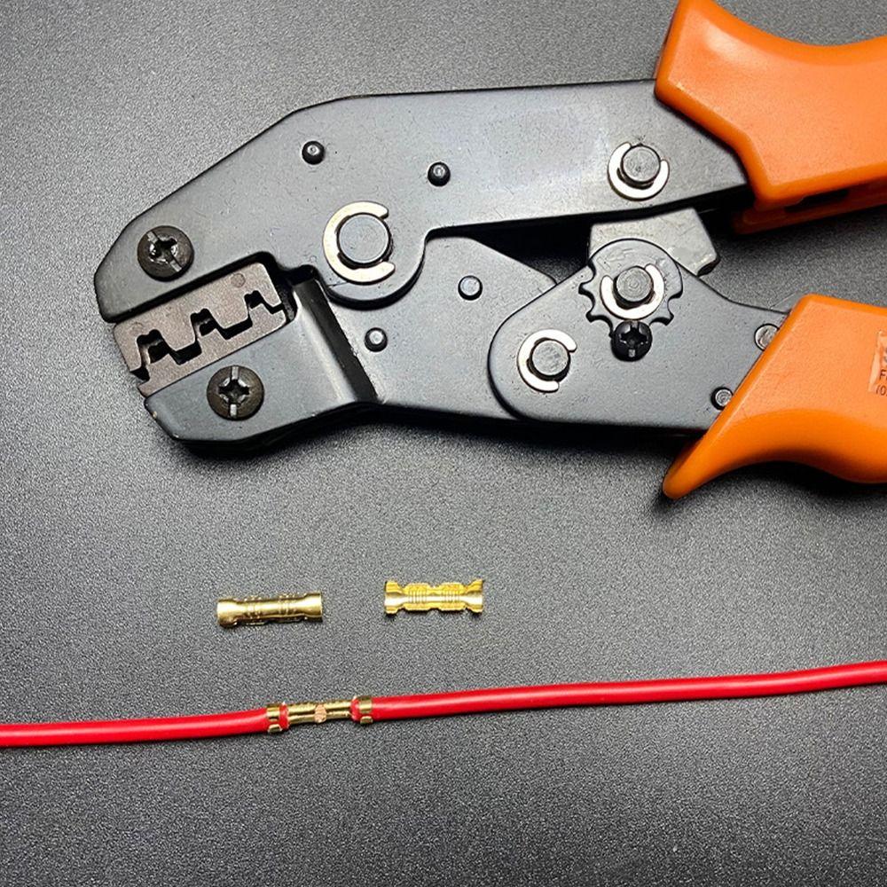 50/100/200 шт. Золотистые клеммы для обжима проводов жгута проводов, холодные вставки, холодные клеммные соединители