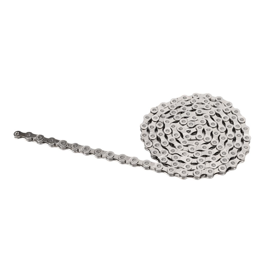 Цепь для горного велосипеда 6 7 8 скоростей универсальная стальная велосипедная цепь 116L серебристая цепь для шоссейного велосипеда велосипедная