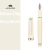 JINHAO 82 Перьевая ручка Золотая отделка Акриловый корпус Серебряный зажим для письма Каллиграфии Подписи Школьные Офисные принадлежности Канцелярские товары
