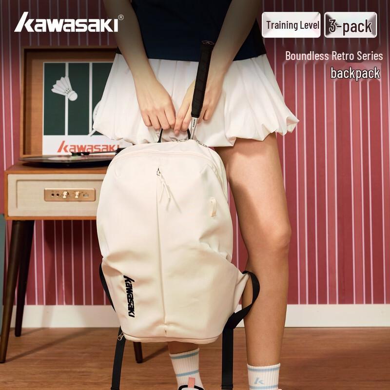 Ретро-рюкзак для бадминтона Kawasaki D8277