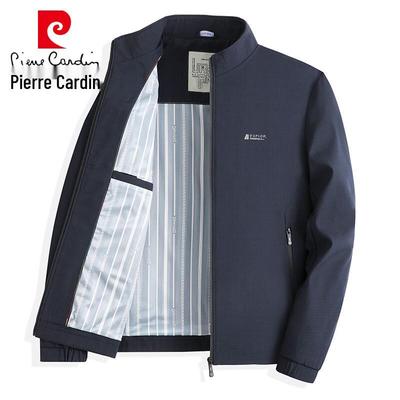 Мужская куртка в стиле business casual со стойкой